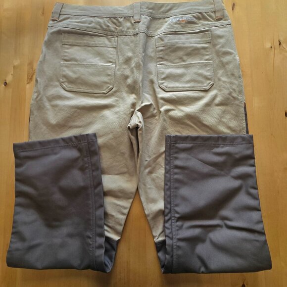 Field and Stream Pants Mens 40 X 32 Brown Canvas Brush Briar Hunting NWOT - Picture 4 of 7